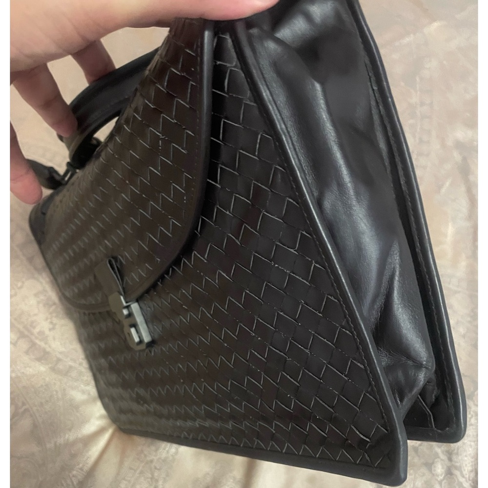 Bottega Veneta Mens Brown Briefcase - Picture 14 of 15